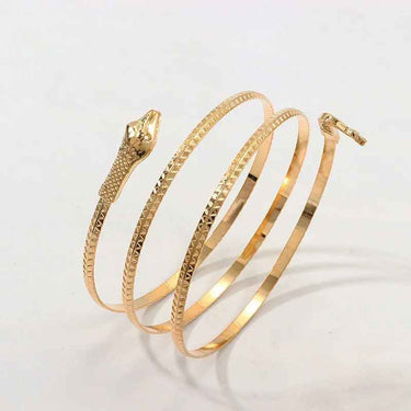 Bracelet Serpent Or